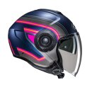 HJC i40N Linia Jethelm MC28SF matt blau pink
