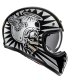HJC V60 Flame Motorrad Jethelm MC9 gold silber