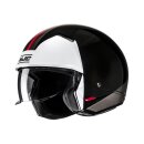 HJC i20 Vena Motorrad Jethelm MC1 rot schwarz weiß