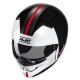 HJC i20 Vena Motorrad Jethelm MC1 rot schwarz weiß