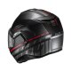HJC i100 Sysma Klapphelm MC1SF matt rot schwarz grau