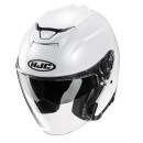 HJC i31 Motorrad Jethelm Uni Pearl weiß