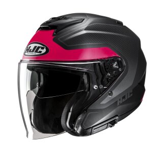HJC i31 Tevis Jethelm MC8SF matt pink grau schwarz