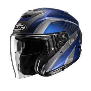 HJC i31 Reno Motorrad Jethelm MC2 blau grau
