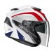 HJC i31 Reno Motorrad Jethelm MC21 blau rot weiß