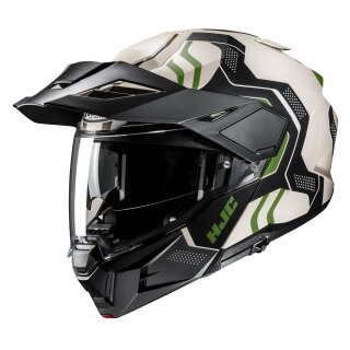 HJC i80 Velly Endurohelm MC4SF matt grün beige