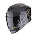 Scorpion Exo-R1 Evo Carbon Air Cynergy Helm schwarz neongelb