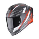 Scorpion Exo-R1 Evo Carbon Air Runner Helm mattschwarz rot