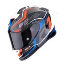 Scorpion Exo-R1 Evo II Air Coup Helm schwarz rot blau