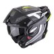 Scorpion Exo-Tech Evo Carbon Cosy Klapphelm schwarz neongelb