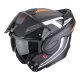 Scorpion Exo-Tech Evo Carbon Cosy Klapphelm mattschwarz orange