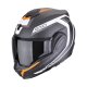 Scorpion Exo-Tech Evo Carbon Cosy Klapphelm mattschwarz orange