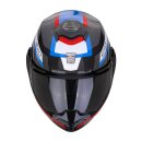 Scorpion Exo-Tech Evo Carbon Cosy Klapphelm schwarz blau rot