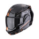 Scorpion Exo-Tech Evo Traveller Klapphelm schwarz kupfer