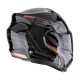 Scorpion Exo-Tech Evo Traveller Klapphelm schwarz kupfer