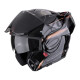 Scorpion Exo-Tech Evo Traveller Klapphelm schwarz kupfer
