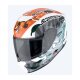 Scorpion Exo-JNR Air The4Elements Kinderhelm weiß blau orange