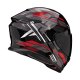 Scorpion Exo-GT SP Air Augusta Helm schwarz grau rot