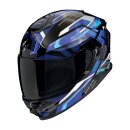 Scorpion Exo-GT SP Air Augusta Helm schwarz grau blau