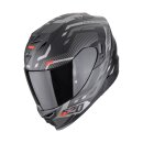 Scorpion Exo-520 Evo Air Ranka Helm mattschwarz silber rot