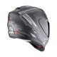 Scorpion Exo-520 Evo Air Ranka Helm mattschwarz silber rot
