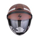 Scorpion Exo-City II Riva Jethelm braun silber