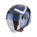 Scorpion Exo-City II Riva Jethelm blau schwarz