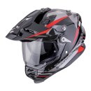 Scorpion ADF-9000 Air Feat Enduro-Helm schwarz silber rot