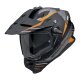 Scorpion ADF-9000 Air Feat Enduro-Helm mattschwarz silber orange