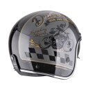 Scorpion Belfast Evo Drive Fast Jethelm silber schwarz gold