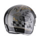 Scorpion Belfast Evo Drive Fast Jethelm silber schwarz gold