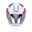 Scorpion ADX-2 Lewis Enduro-Helm weiß blau rot