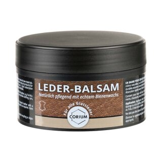 Corium Leder Balsam mit Bienenwachs, Mandelöl