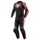 Dainese Avro 4 Lederkombi 2Pc schwarz anthrazit rot