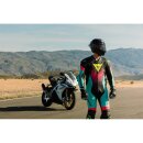 Dainese Laguna Seca 6 Perf Kombi 1Pc schwarz türkis pink