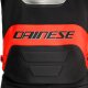 Dainese Racing 5 Motorrad-Jacke silber schwarz neonrot