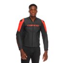 Dainese Racing 5 Motorrad-Jacke schwarz schwarz neonrot