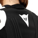 Dainese Racing 5 Damen Motorrad-Jacke schwarz weiß