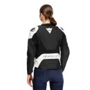 Dainese Racing 5 Damen Motorrad-Jacke schwarz weiß