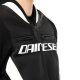 Dainese Racing 5 Damen Motorrad-Jacke schwarz weiß
