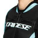 Dainese Racing 5 Damen Motorrad-Jacke schwarz türkis
