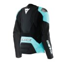 Dainese Racing 5 Damen Motorrad-Jacke schwarz türkis