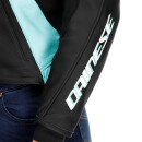 Dainese Racing 5 Damen Motorrad-Jacke schwarz türkis