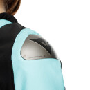 Dainese Racing 5 Damen Motorrad-Jacke schwarz türkis