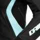 Dainese Racing 5 Damen Motorrad-Jacke schwarz türkis