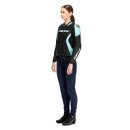 Dainese Racing 5 Damen Motorrad-Jacke schwarz türkis