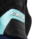 Dainese Racing 5 Damen Motorrad-Jacke schwarz türkis