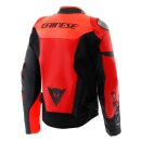 Dainese Iperattiva Motorrad-Jacke neonrot schwarz