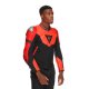 Dainese Iperattiva Motorrad-Jacke neonrot schwarz