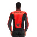 Dainese Iperattiva Motorrad-Jacke neonrot schwarz